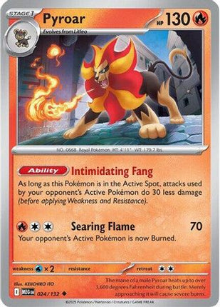 Pyroar - 24/null [ME01: Mega Evolution]