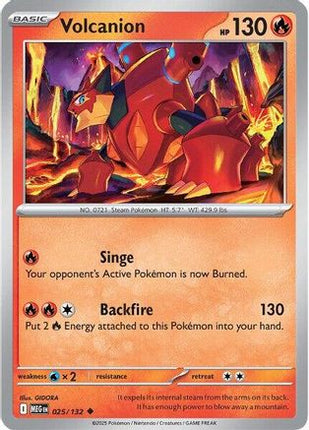 Volcanion - 25/null [ME01: Mega Evolution] Reverse Holofoil