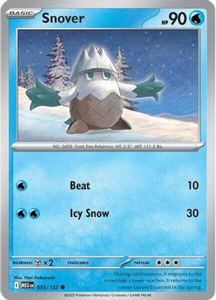 Snover - 035/132 [ME01: Mega Evolution] Reverse Holofoil