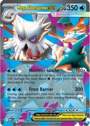 Mega Abomasnow ex - 036/132 [ME01: Mega Evolution] Holofoil