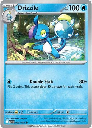 Drizzile - 40/null [ME01: Mega Evolution] Reverse Holofoil