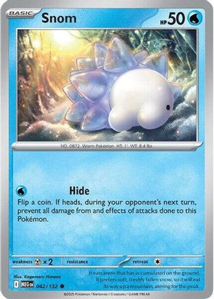 Snom - 42/null [ME01: Mega Evolution] Reverse Holofoil