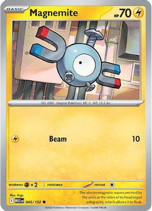 Magnemite - 45/null [ME01: Mega Evolution] Reverse Holofoil