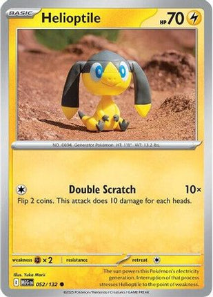 Helioptile - 052/132 [ME01: Mega Evolution]
