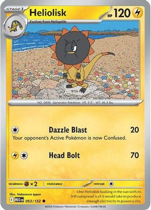 Heliolisk - 53/null [ME01: Mega Evolution] Reverse Holofoil