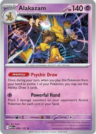 Alakazam - 56/null [ME01: Mega Evolution] Reverse Holofoil