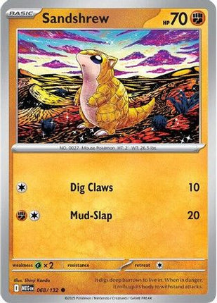 Sandshrew - 68/null [ME01: Mega Evolution] Reverse Holofoil