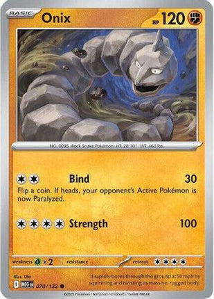 Onix - 70/null [ME01: Mega Evolution] Reverse Holofoil