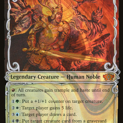 Kenrith, the Returned King (Showcase) [Multiverse Legends] Halo Foil