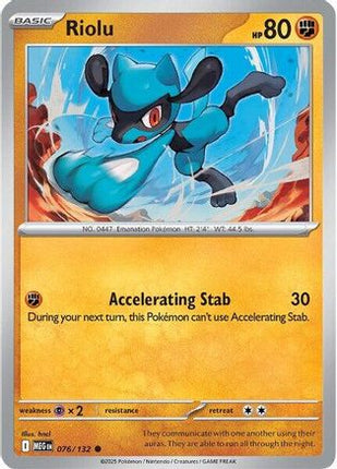 Riolu - 76/null [ME01: Mega Evolution]