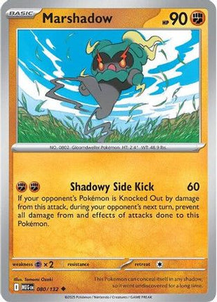 Marshadow - 080/132 [ME01: Mega Evolution] Reverse Holofoil