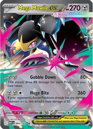 Mega Mawile ex - 094/132 [ME01: Mega Evolution] Holofoil