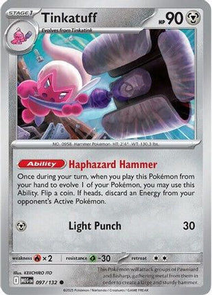 Tinkatuff - 97/null [ME01: Mega Evolution] Reverse Holofoil