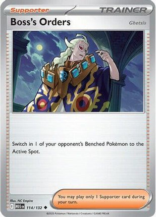 Boss's Orders [Ghetsis] - 114/null [ME01: Mega Evolution]