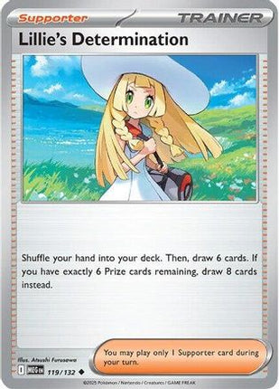 Lillie's Determination - 119/132 [ME01: Mega Evolution] Reverse Holofoil