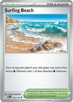 Surfing Beach - 129/null [ME01: Mega Evolution]