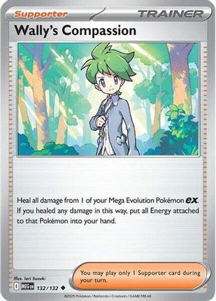 Wally's Compassion - 132/132 [ME01: Mega Evolution] Reverse Holofoil