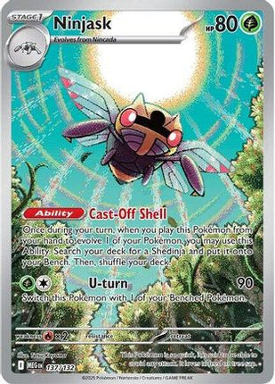 Ninjask - 137/132 [ME01: Mega Evolution] Holofoil
