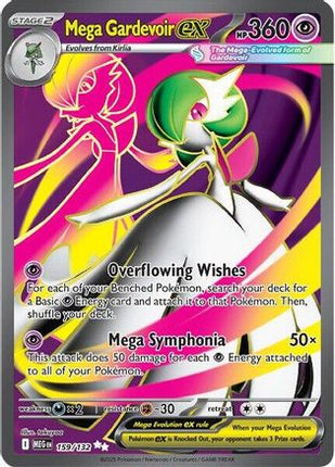 Mega Gardevoir ex - 159/132 [ME01: Mega Evolution] Holofoil