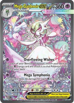 Mega Gardevoir ex - 178/132 [ME01: Mega Evolution] Holofoil