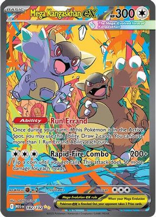 Mega Kangaskhan ex - 182/132 [ME01: Mega Evolution] Holofoil