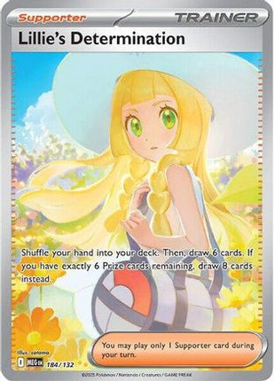 Lillie's Determination - 184/132 [ME01: Mega Evolution] Holofoil