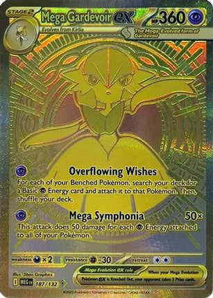 Mega Gardevoir ex - 187/132 [ME01: Mega Evolution] Holofoil