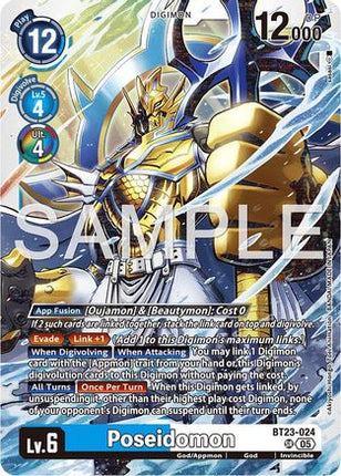 Poseidomon [BT23-024] [Hackers' Slumber] Foil