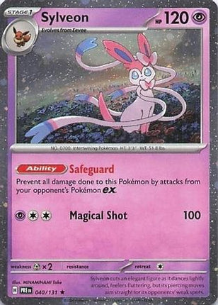 Sylveon - 040/131 (Cosmos Holo) [Miscellaneous Cards & Products] Holofoil