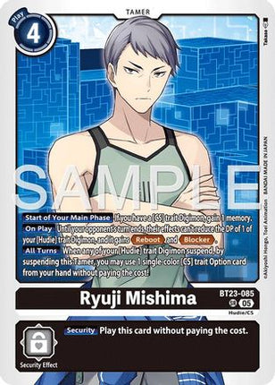 Ryuji Mishima [BT23-085] [Hackers' Slumber] Foil