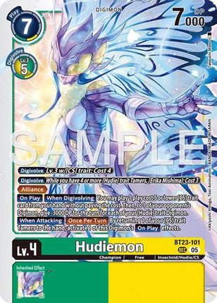 Hudiemon [BT23-101] [Hackers' Slumber] Foil