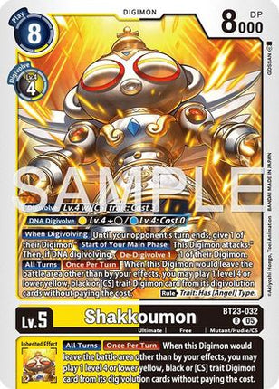 Shakkoumon [BT23-032] [Hackers' Slumber] Foil