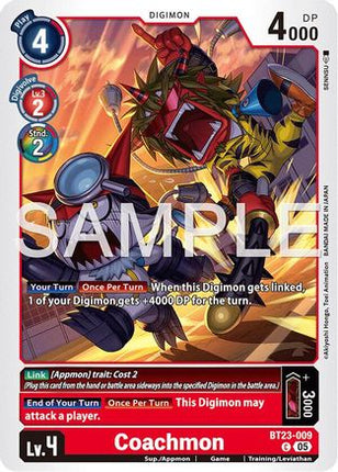 Coachmon [BT23-009] [Hackers' Slumber]