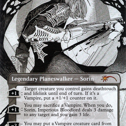 Sorin, Imperious Bloodlord (Borderless) [Secret Lair Drop] Foil