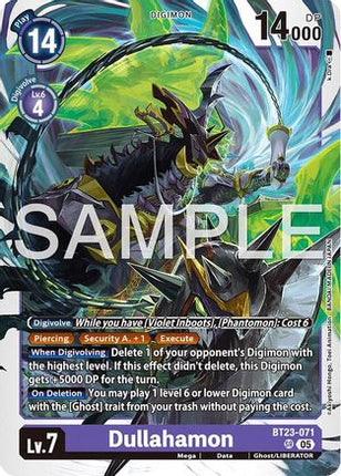 Dullahamon [BT23-071] [Hackers' Slumber] Foil