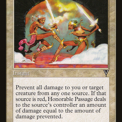 Honorable Passage [Visions]