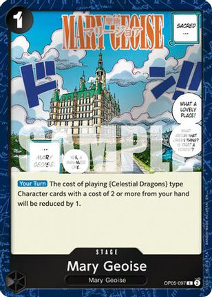 Mary Geoise (Pirate Foil) (OP05-097) - Premium Booster -The Best- Vol. 2 Foil