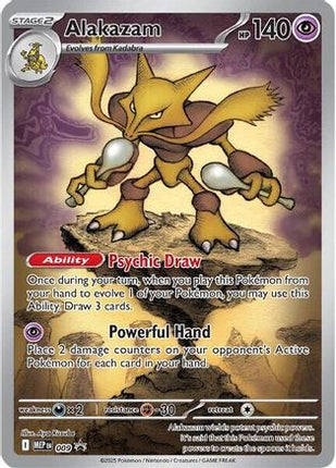 Alakazam - 009 - 9/null [ME: Mega Evolution Promo] Holofoil