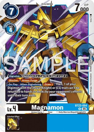 Magnamon [BT23-054] [Hackers' Slumber] Foil