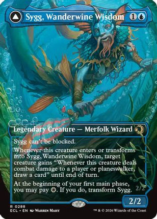 Sygg, Wanderwine Wisdom (Borderless) [Lorwyn Eclipsed] Foil