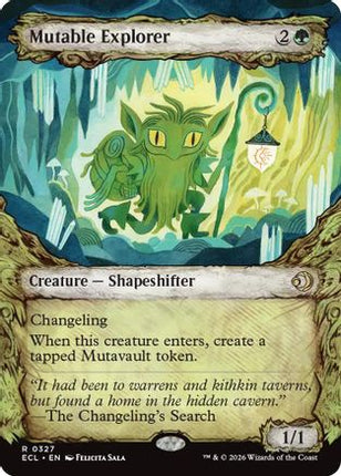 Mutable Explorer (Showcase) [Lorwyn Eclipsed] Foil