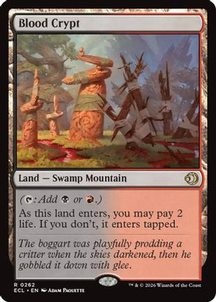 Blood Crypt [Lorwyn Eclipsed] Foil
