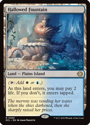 Hallowed Fountain [Lorwyn Eclipsed] Foil