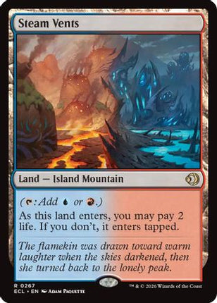 Steam Vents [Lorwyn Eclipsed] Foil