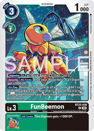 FunBeemon - BT19-045 [BT23-038] [Hackers' Slumber]