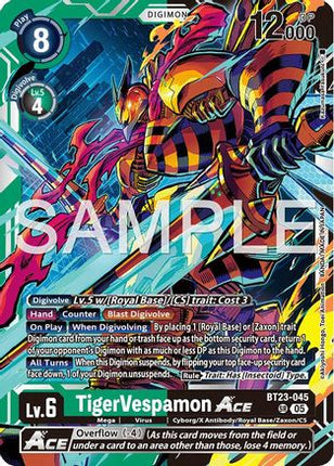 TigerVespamon ACE [BT23-045] [Hackers' Slumber] Foil