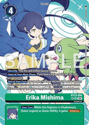 Erika Mishima (SP) [BT23-084] [Hackers' Slumber] Foil