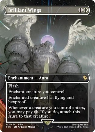 Brilliant Wings (Borderless) [Commander: FINAL FANTASY] Foil