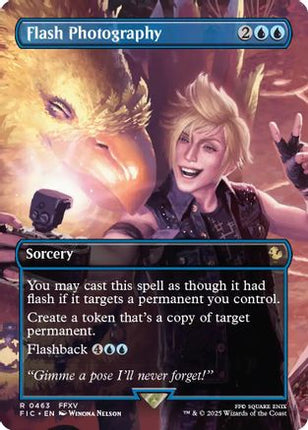 Flash Photography (Borderless) [Commander: FINAL FANTASY] Foil