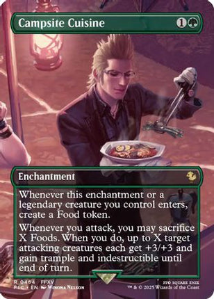 Campsite Cuisine (Borderless) [Commander: FINAL FANTASY] Foil
